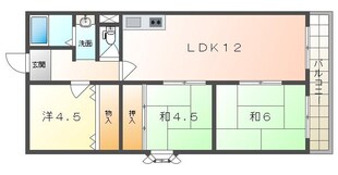 ヴェルドミール堀溝の物件間取画像